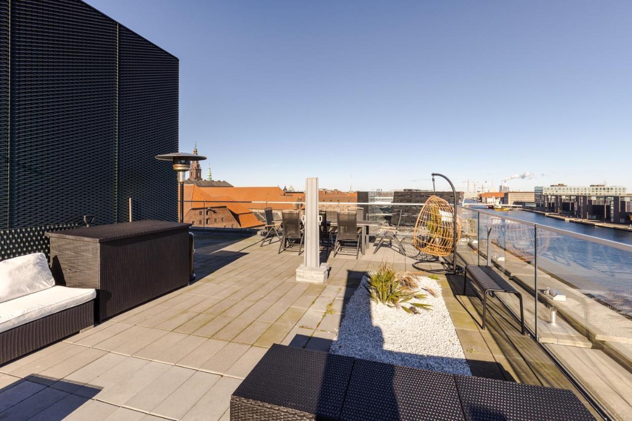 Luxury Harbourfront Penthouse With Private Rooftop Copenhaga Exterior foto